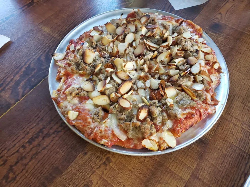 Large Sausage Almond Onion